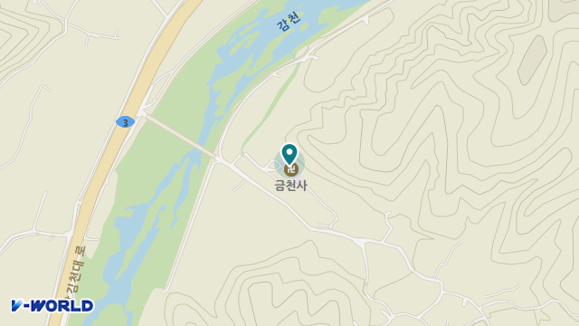 금천 재가노인복지센터 위치 지도