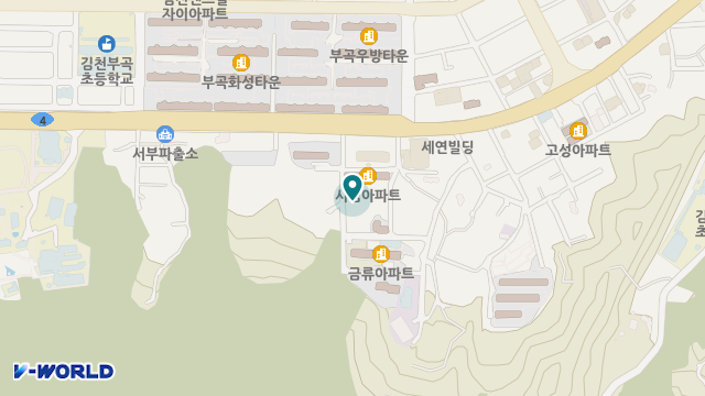 봄날노인주간보호센터 위치 지도