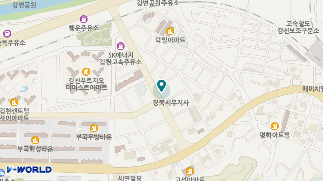 소담실버케어 위치 지도