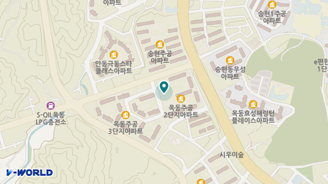 안동시재가노인통합지원센터 위치 지도