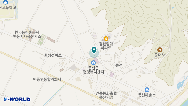 나눔재가노인복지센터 위치 지도