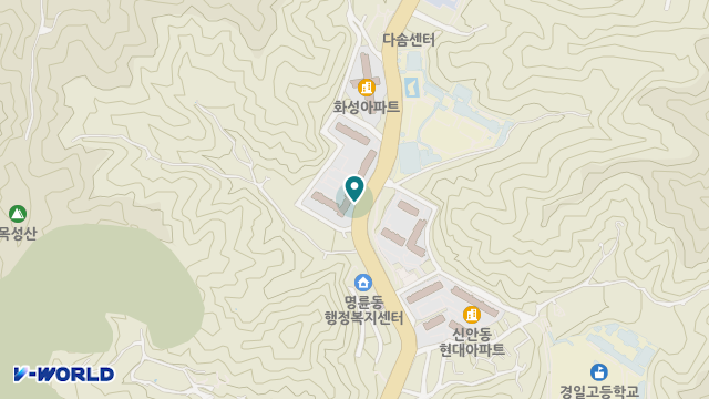 섬김재가복지센터 위치 지도