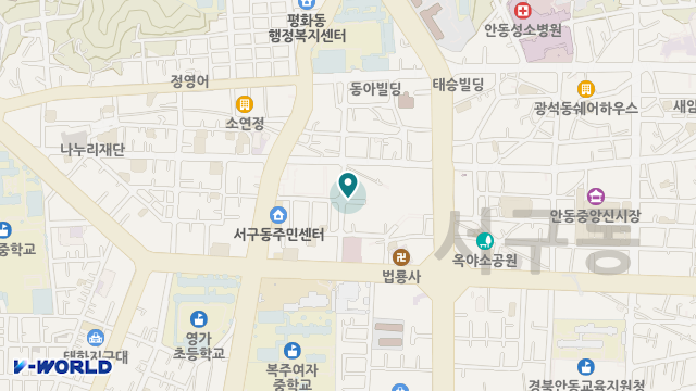 미래나눔재가복지센터 위치 지도