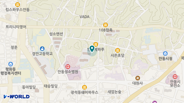 안동YWCA 방문요양파견센터 위치 지도