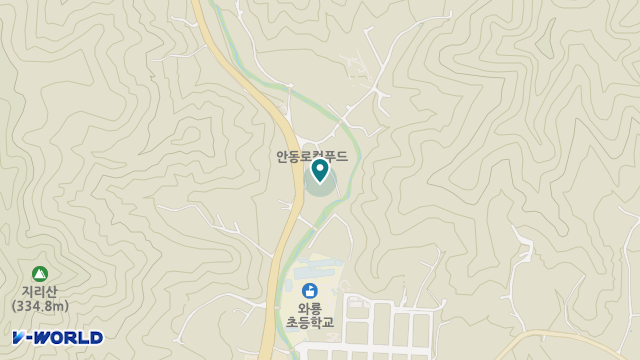안동와룡농협친정나들이 재가노인복지센터 위치 지도