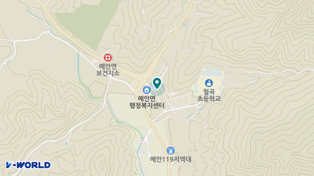 예안 재가노인복지센터 위치 지도