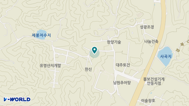 나눔과치유어르신주간보호센터 위치 지도