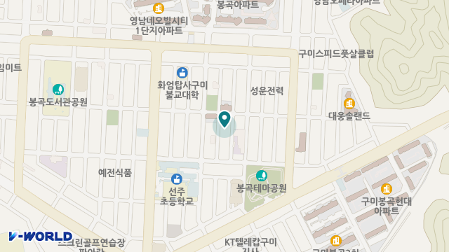 봉곡사랑채주간보호센터 위치 지도