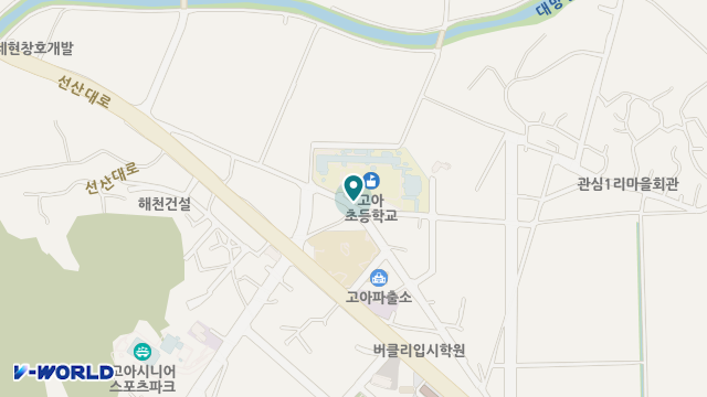 교리애재가노인복지센터 위치 지도