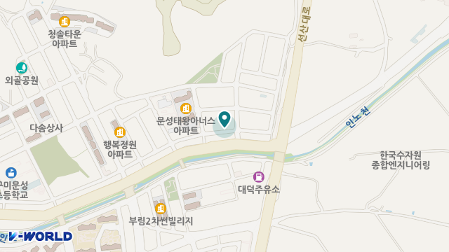 문성효마실노인주간보호전문센터 위치 지도