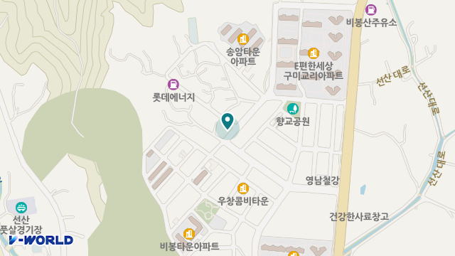 정안실버케어재가노인복지센터 위치 지도