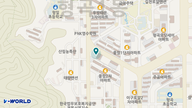 백세누리주간보호센터 위치 지도