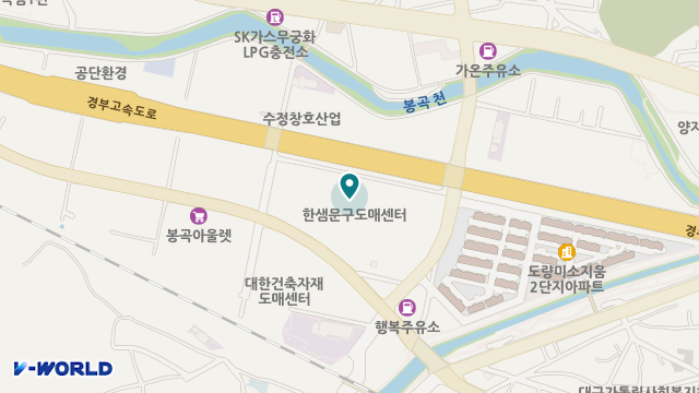 골드효마실주간보호전문센터 위치 지도