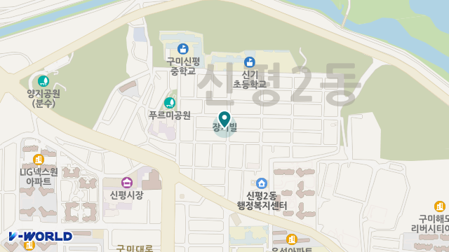 구미효천사재가노인복지센터 위치 지도