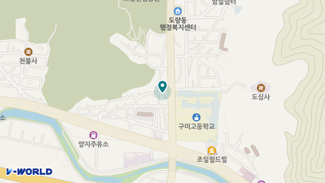 희망재가노인복지센터 위치 지도