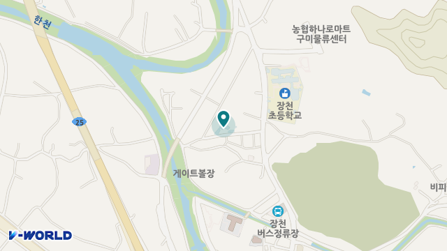 항상조아재가노인복지센터 위치 지도