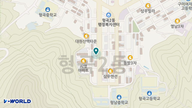 구미재가노인복지센터 위치 지도