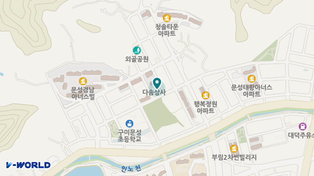 로뎀나무재가노인복지센터 위치 지도