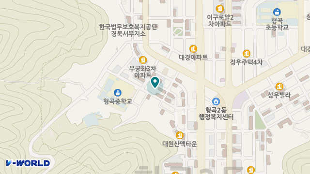 구미봄날재가노인복지센터 위치 지도