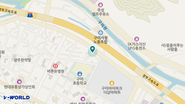 푸른재가노인복지센터 위치 지도