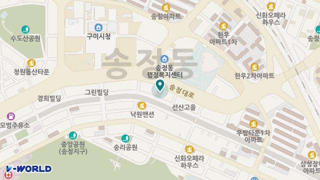 예스구미재활 주간보호센터 위치 지도