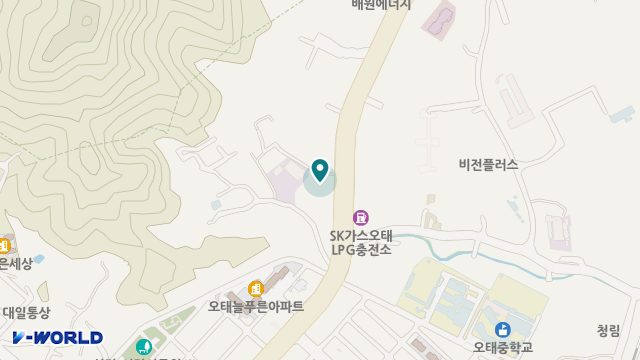 구미은빛주간보호센터 위치 지도