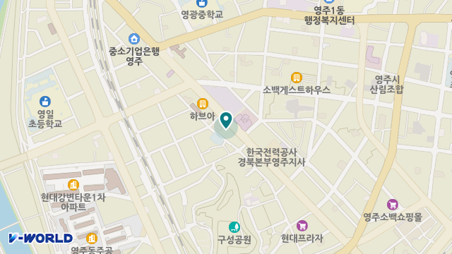 한빛의료기 위치 지도