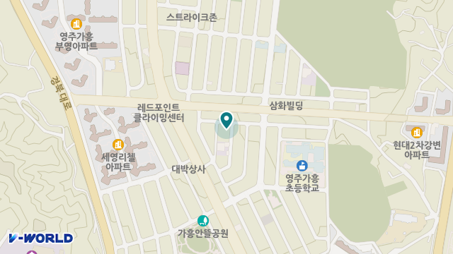 우리재가노인복지센터 위치 지도