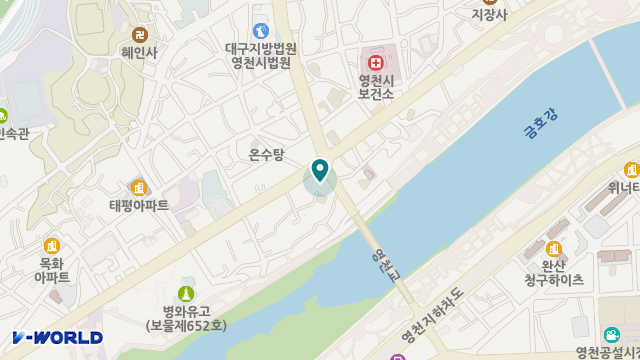 영천기독교청년회(YMCA)영천노인복지센터 위치 지도