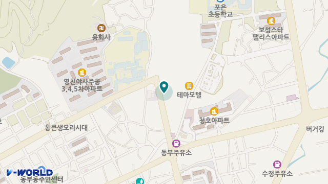 나눔케어 위치 지도