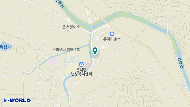 은자재가노인복지센터 위치 지도