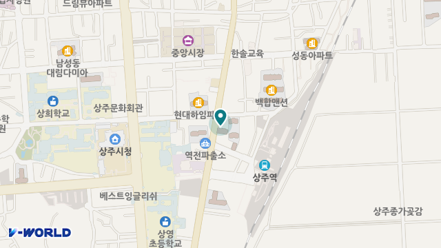 A+한울노인복지센터 위치 지도