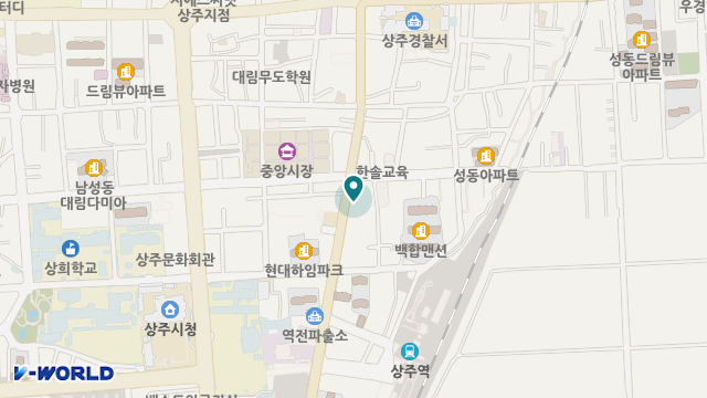 은송노인복지센터 위치 지도