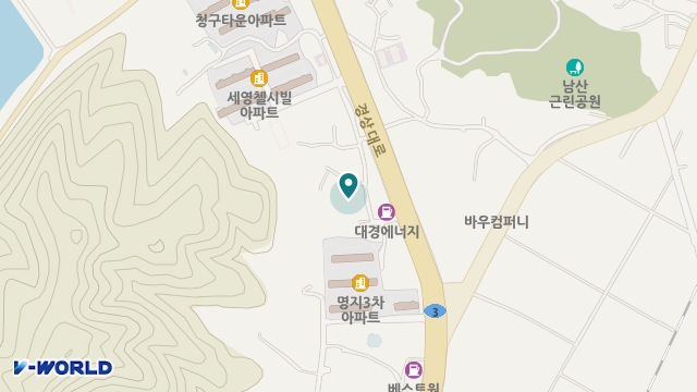 이레노인복지센터 위치 지도