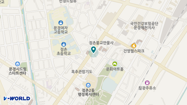 문경방문간호복지센터 위치 지도