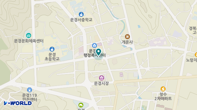 민들레 재가복지센터 위치 지도