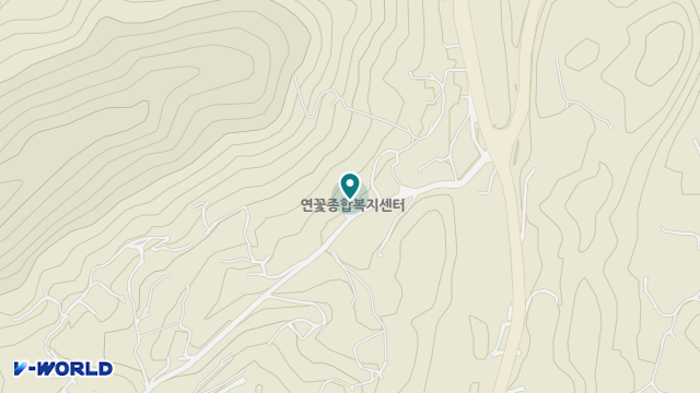 연꽃재가복지센터 위치 지도