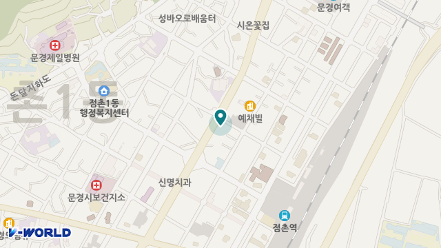 문경 가톨릭 재활 주간보호센터 위치 지도