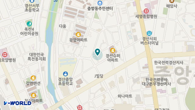 행복숲재가노인복지센터 위치 지도