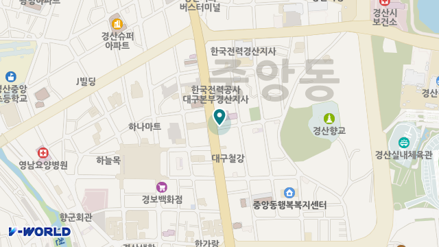 (주)경산돌봄 9988주야간보호센터 위치 지도