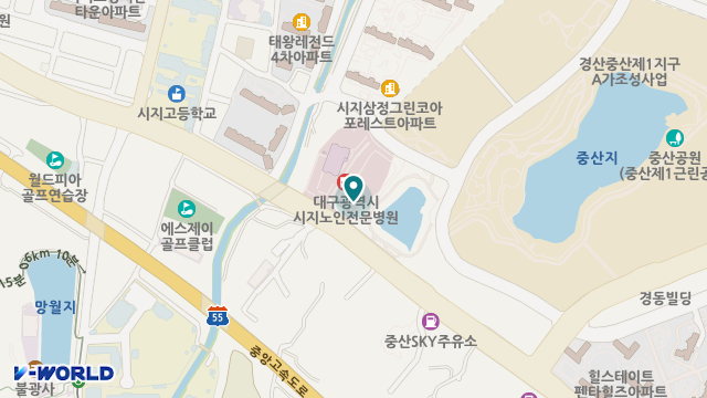 유하우스 주간보호센터 위치 지도