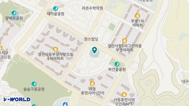 등대재가복지센터 위치 지도