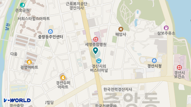 더조은주간보호센터 위치 지도