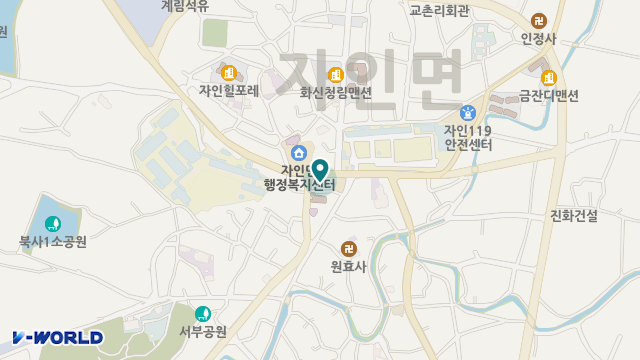 나눔노인재가복지센터 위치 지도