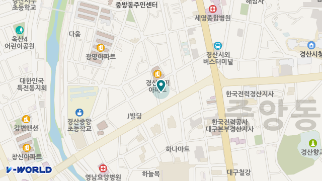 천사 재가복지센터 위치 지도