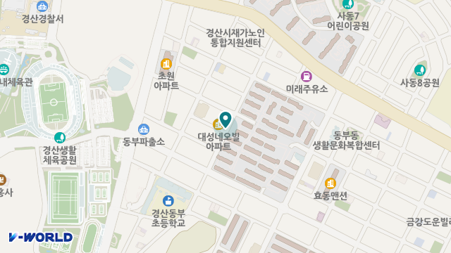 평안재가노인복지센터 위치 지도