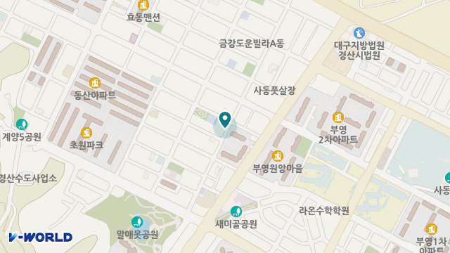 정성재가노인복지센터 위치 지도
