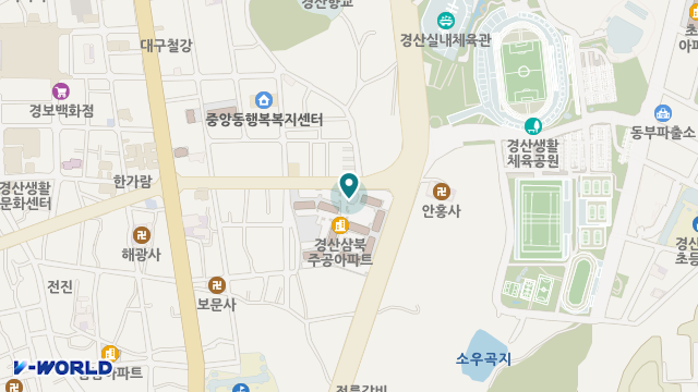 민들레재가노인복지센터 위치 지도