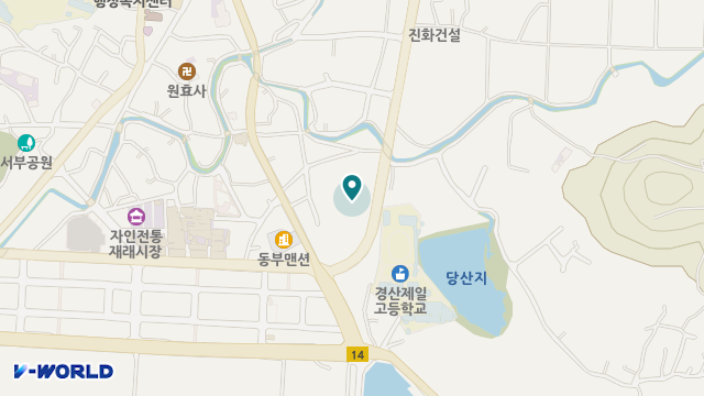 백억나눔재가복지센터 위치 지도