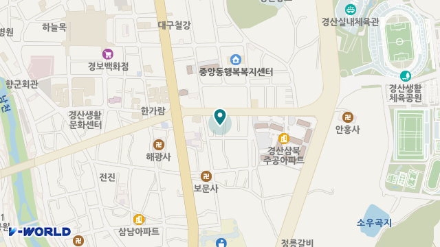 활력재가노인복지센터 위치 지도